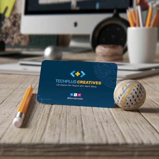 Carte De Visite Entreprise de développement logiciel | Code-barres