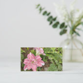 Carte De Visite Entreprise de fleuriste (Debout devant)