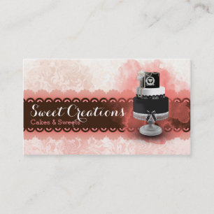 Carte De Visite Entreprise de gâteaux de boulangerie Créations suc
