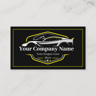 Carte De Visite Entreprise de lavage automobile de detailing profe