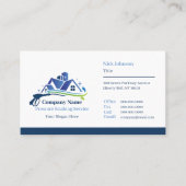 Carte De Visite Entreprise de lavage de pression professionnelle p (Devant)