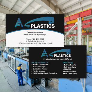 Carte De Visite Entreprise de moulage de plastiques