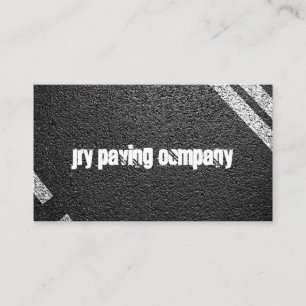 Carte De Visite Entreprise de pavage