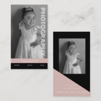 Entreprise de photographie Formes Bloc Blush noir