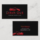 Carte De Visite Entreprise de remorquage (Devant / Derrière)