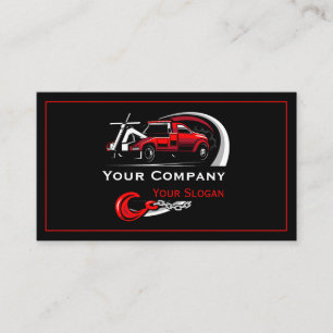 Carte De Visite Entreprise de remorquage professionnelle, service