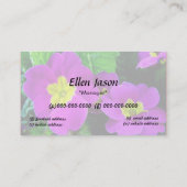 Carte De Visite entreprise de semences de fleurs en ligne (Dos)