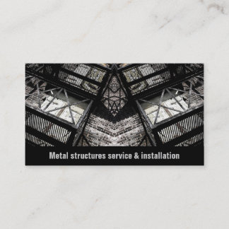 Carte De Visite entreprise de services et d'installation de struct