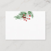 Carte De Visite Entreprise de vacances personnalisée (Dos)