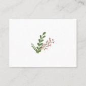 Carte De Visite Entreprise de vacances personnalisée (Dos)