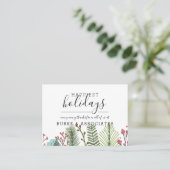 Carte De Visite Entreprise de vacances personnalisée (Debout devant)