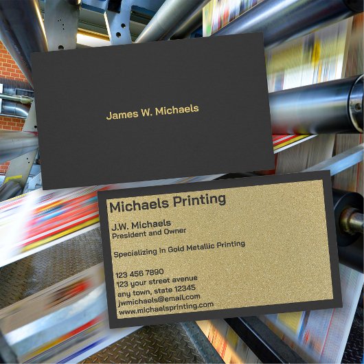 Carte De Visite Entreprise d'impression professionnelle