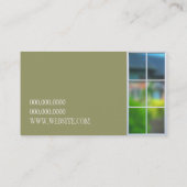 Carte De Visite Entreprise d'installation de remplacement de fenêt (Dos)