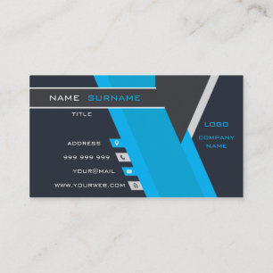 Carte De Visite Entreprise élégante