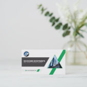 Carte De Visite Entreprise | Financière (Debout devant)