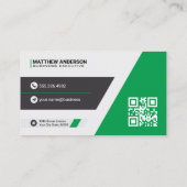 Carte De Visite Entreprise | Financière (Dos)