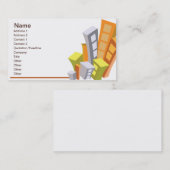 Carte De Visite Entreprise immobilière (Devant / Derrière)