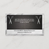 Carte De Visite Entreprise mobile | Services animaux (Dos)