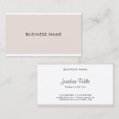 Carte De Visite Entreprise moderne et créative Sleek Entreprise Pl (Devant / Derrière)