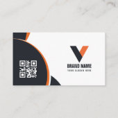 Carte De Visite Entreprise moderne et élégante (Dos)