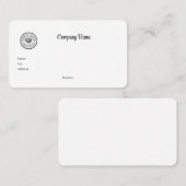 Carte De Visite Entreprise ou service personnalisable que vous pou (Devant / Derrière)