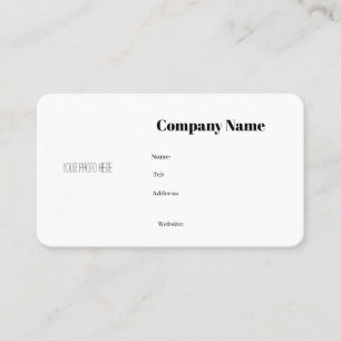Carte De Visite Entreprise ou service personnalisable que vous pou