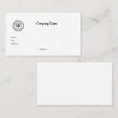 Carte De Visite Entreprise ou service personnalisable que vous pou (Devant / Derrière)