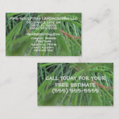 Carte De Visite Entreprise paysagère (Devant / Derrière)