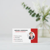 Carte De Visite Entreprise | Professionnel professionnel (Debout devant)