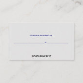 Carte De Visite Entreprise professionnelle Médicale de Caduceus (Dos)