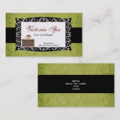 Carte De Visite Entreprise spa (Devant / Derrière)