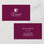 Carte De Visite Entreprise vinicole Plain (Devant / Derrière)