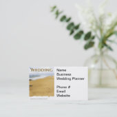 Carte De Visite Entreprise wedding planner (Debout devant)