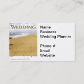Carte De Visite Entreprise wedding planner (Dos)
