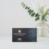 Carte De Visite Entreprises de conception-réalisation | Black Sket (Debout devant)