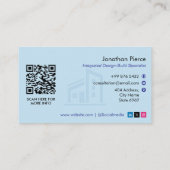 Carte De Visite Entreprises de conception-réalisation | Sealight M (Dos)