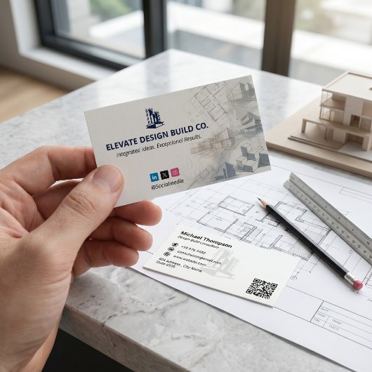 Carte De Visite Entreprises de conception-réalisation | White Sket