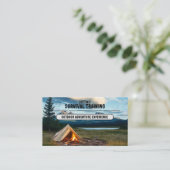 Carte De Visite Entreprises de formation de survie (Debout devant)