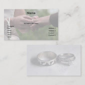 Carte De Visite Entreprises de mariage (Devant / Derrière)