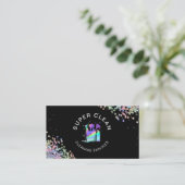 Carte De Visite Entreprises de nettoyage de maison professionnelle (Debout devant)