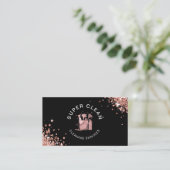 Carte De Visite Entreprises de nettoyage de maison professionnelle (Debout devant)