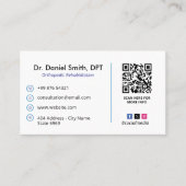 Carte De Visite Entreprises de réadaptation orthopédique | Nominat (Devant)