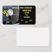 Carte De Visite Entreprises de restauration d'hotrods vintages (Devant / Derrière)