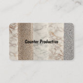 Carte De Visite Entreprises d'installation et de réparation du com (Dos)