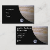 Carte De Visite Entreprises Jupiter (Devant / Derrière)