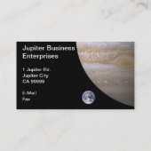 Carte De Visite Entreprises Jupiter (Dos)