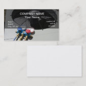 Carte De Visite Entretien à C.A. (Devant / Derrière)