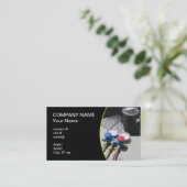 Carte De Visite Entretien à C.A. (Debout devant)