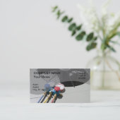 Carte De Visite Entretien à C.A. (Debout devant)