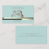 Carte De Visite Entretien avec les animaux, Assis, Grossesse de la (Devant / Derrière)